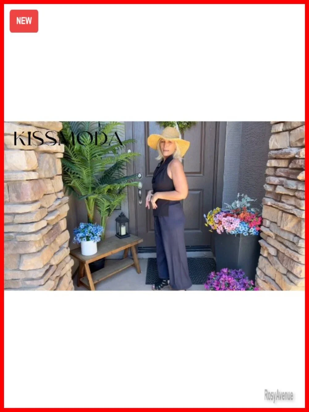 Wide Leg Capri Pants High Waisted Drawstring Palazzo Cropped Trousers with